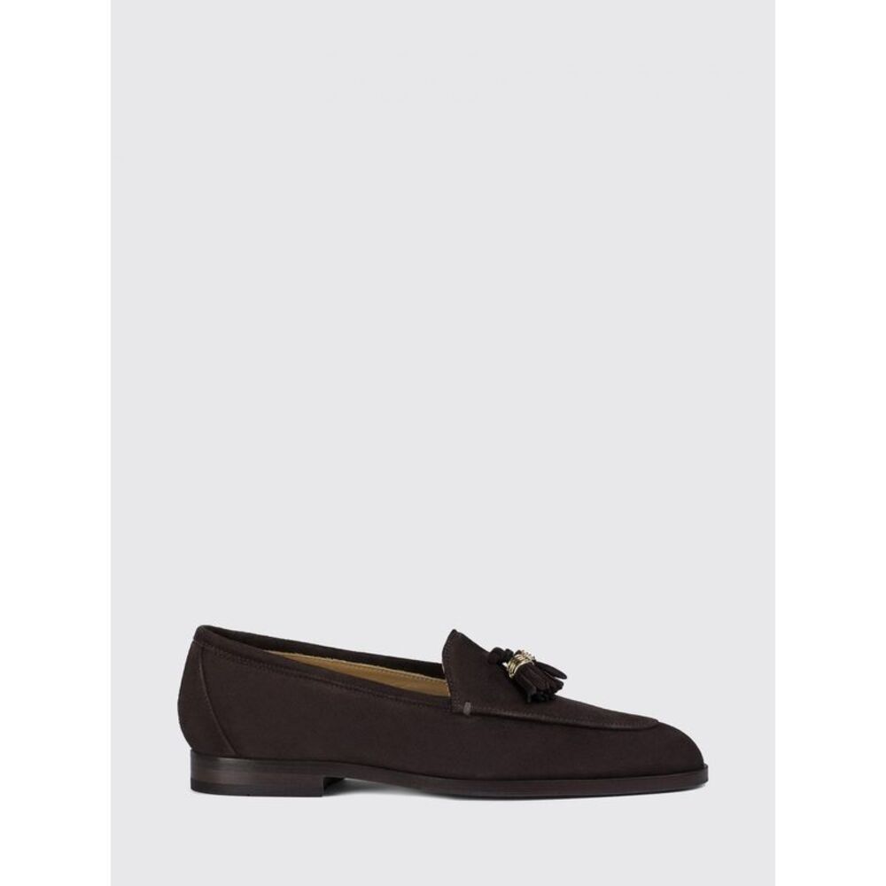 Doucal's Women Doucal's Suede Penny Loafers With Tassels And Round Toe